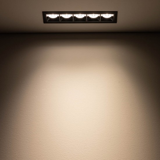 Spot Incastrat Midi Led Recessed 10062 Nowodvorski LED, Negru, Polonia