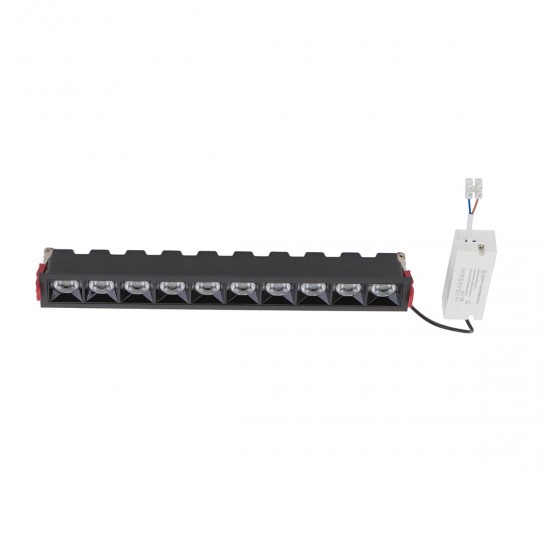 Spot Incastrat Midi Led Recessed 10063 Nowodvorski LED, Negru, Polonia