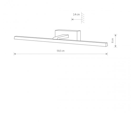 Aplica Backlight Van Gogh Led M 10288 Nowodvorski LED, Crom, Polonia