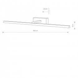 Aplica Backlight Van Gogh Led L 10290 Nowodvorski LED, Alb, Polonia