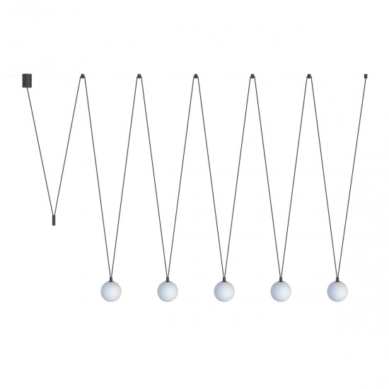 Suspensie Sling 10355 Nowodvorski G9, Negru, Polonia