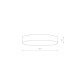 Plafoniera Lid Round Led 50W 10405 Nowodvorski LED, Alb, Polonia