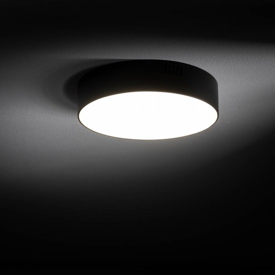 Plafoniera Lid Round Led 25W 10416 Nowodvorski LED, Negru, Polonia