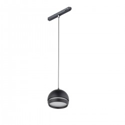Pendul Sina Magnetica Lvm Slot Led 8W 4000K 10654 Nowodvorski LED, Negru, Polonia