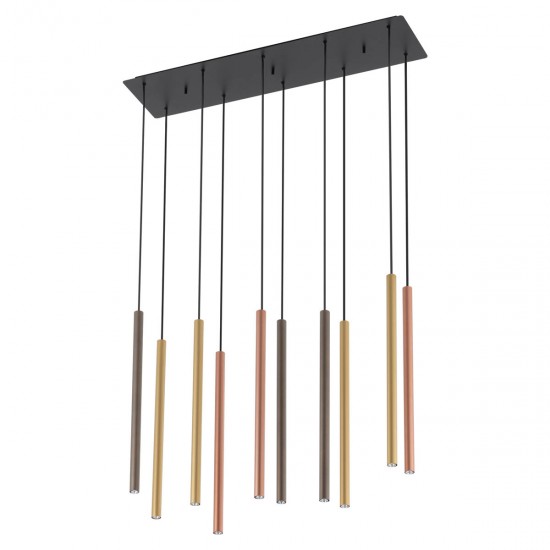Suspensie Laser 490 10705 Nowodvorski G9, Multicolor, Polonia