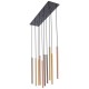 Suspensie Laser 490 10705 Nowodvorski G9, Multicolor, Polonia