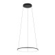 Suspensie Circolo Led S 10813 Nowodvorski LED, Negru, Polonia