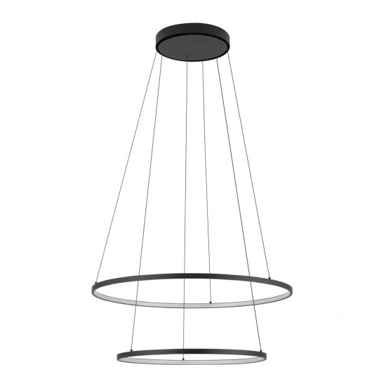 Suspensie Circolo Led 10814 Nowodvorski LED, Negru, Polonia