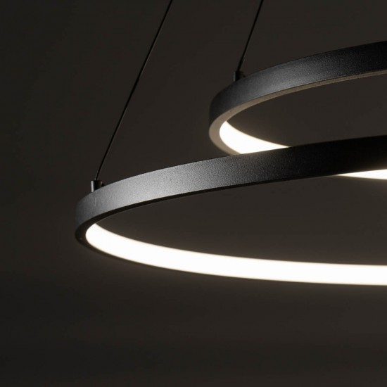 Suspensie Circolo Led 10814 Nowodvorski LED, Negru, Polonia