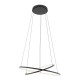 Suspensie Circolo Led 10814 Nowodvorski LED, Negru, Polonia