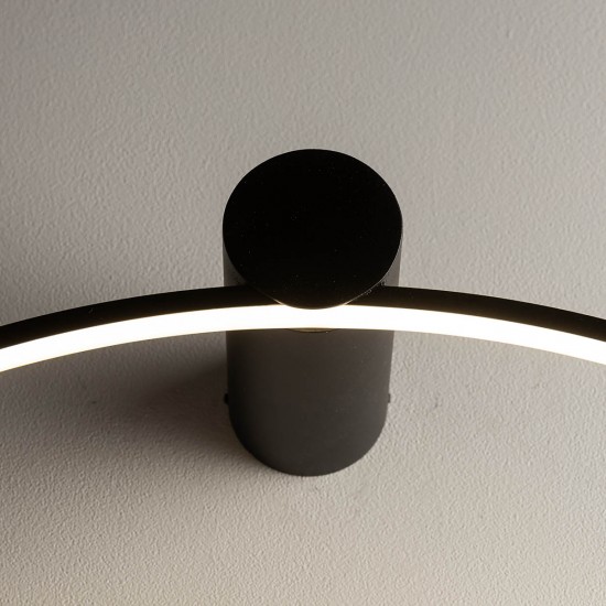 Aplica Circolo Led M 10815 Nowodvorski LED, Negru, Polonia