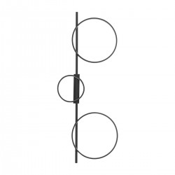 Aplica Circolo Led 10866 Nowodvorski LED, Negru, Polonia