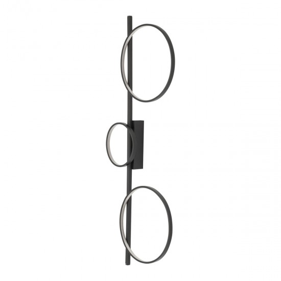 Aplica Circolo Led 10866 Nowodvorski LED, Negru, Polonia