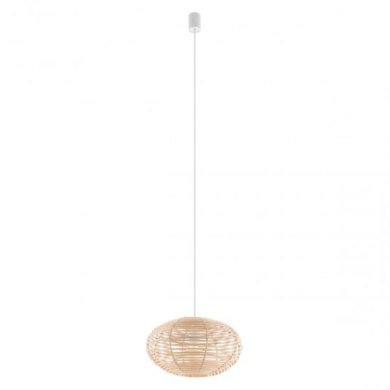 Pendul Rattan S 11153 Nowodvorski E27, Natural, Polonia