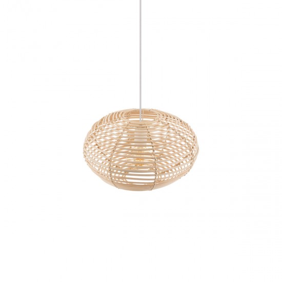 Pendul Rattan S 11153 Nowodvorski E27, Natural, Polonia