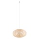 Pendul Rattan M 11154 Nowodvorski E27, Natural, Polonia