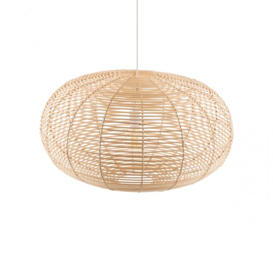 Pendul Rattan L 11155 Nowodvorski E27, Natural, Polonia