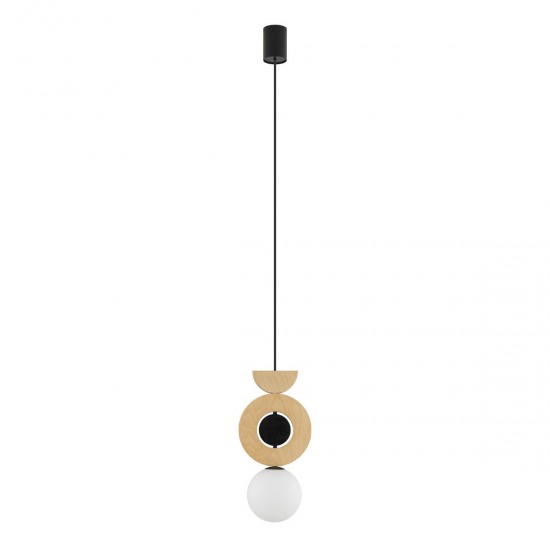 Pendul Drops Wood B 11174 Nowodvorski G9, Natural, Polonia