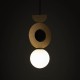 Pendul Drops Wood B 11174 Nowodvorski G9, Natural, Polonia