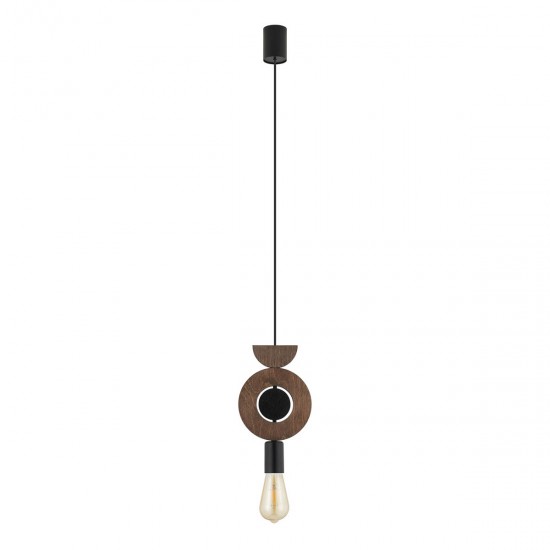 Pendul Drops Wood D 11176 Nowodvorski E27, Lemn, Polonia