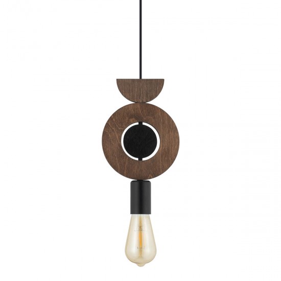 Pendul Drops Wood D 11176 Nowodvorski E27, Lemn, Polonia