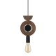 Pendul Drops Wood D 11176 Nowodvorski E27, Lemn, Polonia