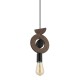 Pendul Drops Wood D 11176 Nowodvorski E27, Lemn, Polonia