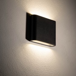 aplica Exterior Semi Led S 11363 Nowodvorski LED, Negru, Polonia