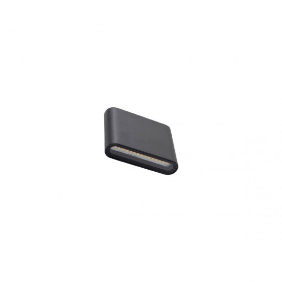aplica Exterior Semi Led S 11363 Nowodvorski LED, Negru, Polonia