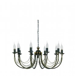 Candelabru Ares 206 Nowodvorski E14, Negru, Polonia