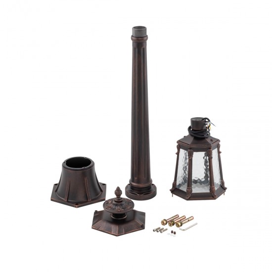 Stalp Amur 4694 Nowodvorski E27, Negru, Polonia