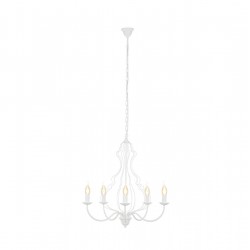 Candelabru Margaret 6330 Nowodvorski E14, Alb, Polonia