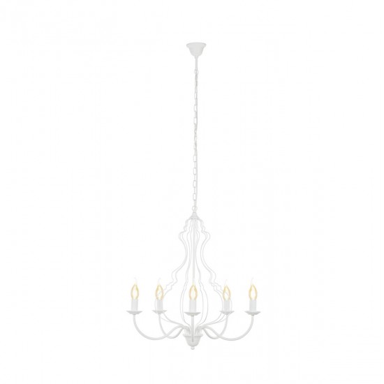 Candelabru Margaret 6330 Nowodvorski E14, Alb, Polonia