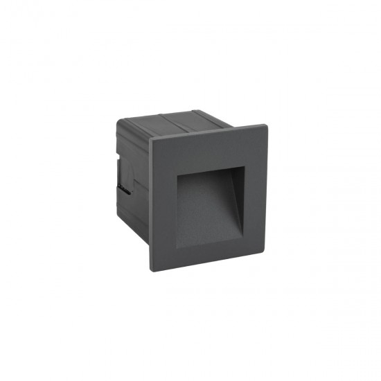 Aplica Exterior Incastrata Step Led 6907 Nowodvorski LED, Grafit, Polonia