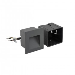 Aplica Exterior Incastrata Step Led 6907 Nowodvorski LED, Grafit, Polonia