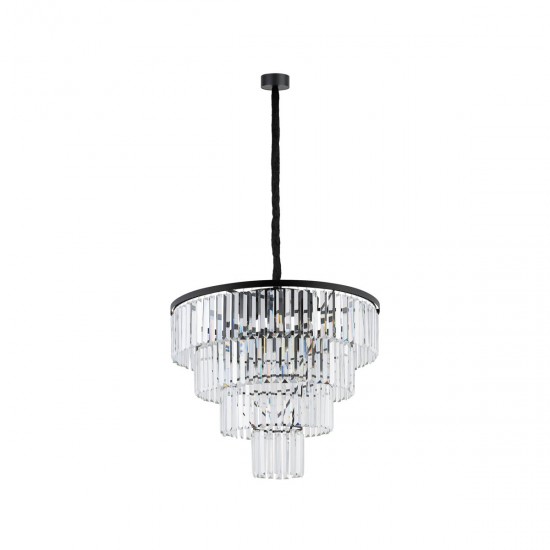 Candelabru Cristal L 7614 Nowodvorski E14, Transparent, Polonia