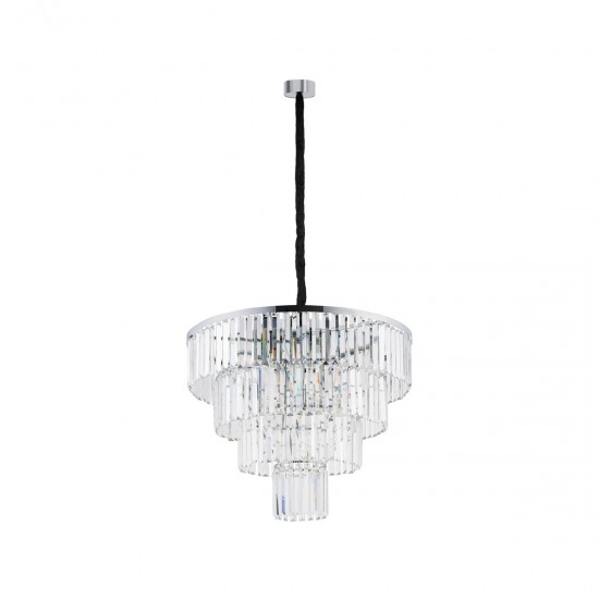 Candelabru Cristal L 7615 Nowodvorski E14, Transparent, Polonia