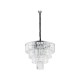 Candelabru Cristal L 7615 Nowodvorski E14, Transparent, Polonia