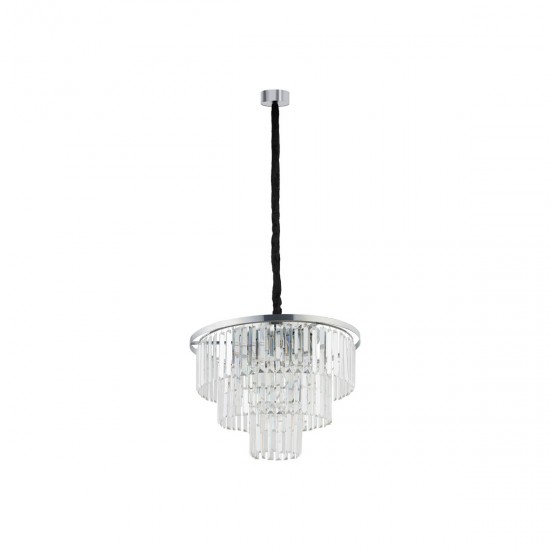 Candelabru Cristal M 7617 Nowodvorski E14, Transparent, Polonia