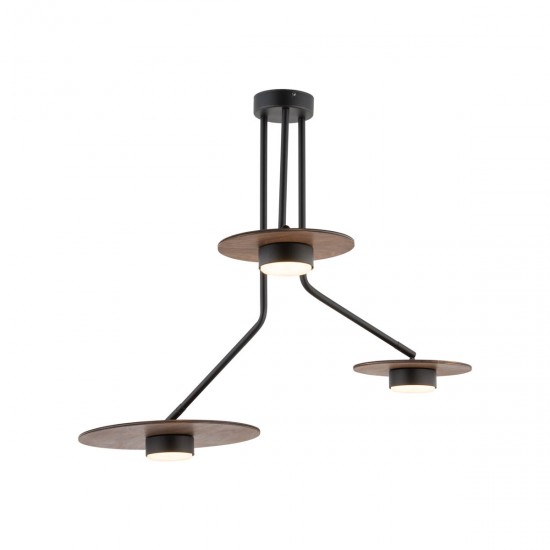 Candelabru Disk 7644 Nowodvorski GX53, Negru, Polonia