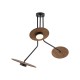 Candelabru Disk 7644 Nowodvorski GX53, Negru, Polonia