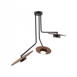 Candelabru Disk 7644 Nowodvorski GX53, Negru, Polonia