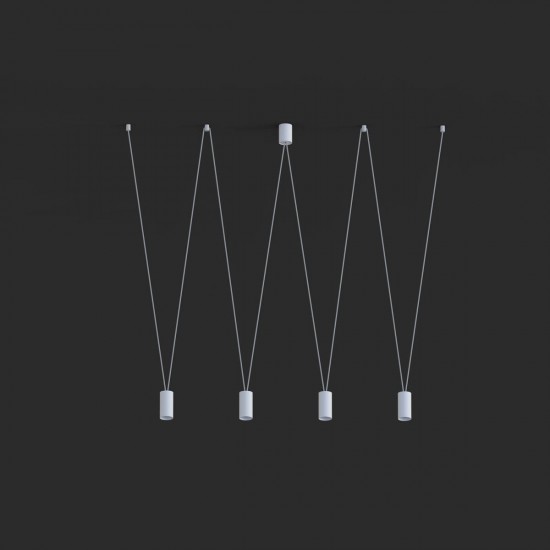 Suspensie More Eye 7824 Nowodvorski GU10, Alb, Polonia