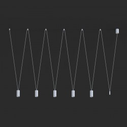 Suspensie More Eye 7826 Nowodvorski GU10, Alb, Polonia