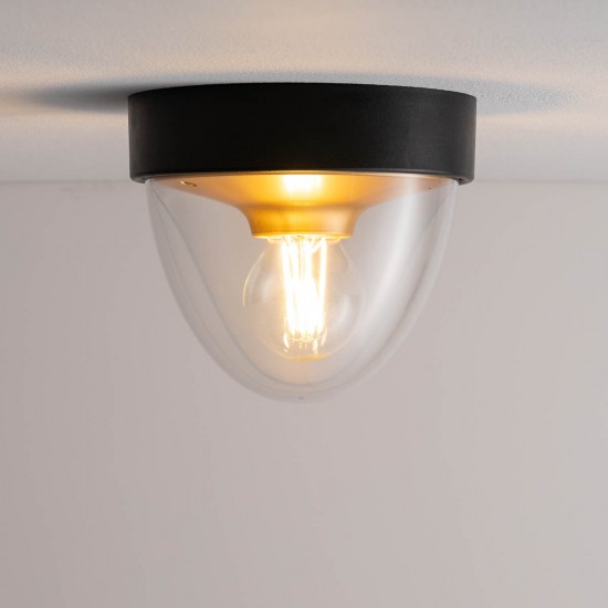 Plafoniera Exterior Nook Sensor 7975 Nowodvorski E27, Auriu, Polonia