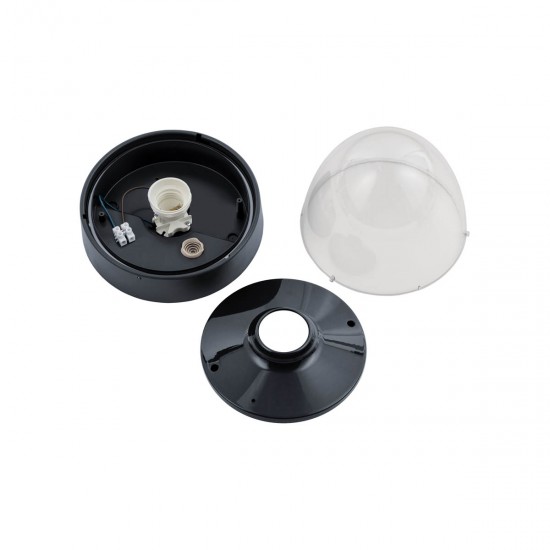 Plafoniera Exterior Nook 7978 Nowodvorski E27, Negru, Polonia