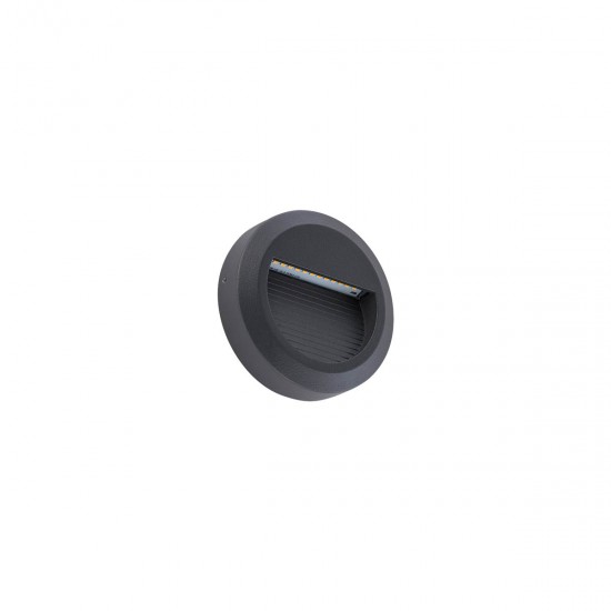 Aplica Exterior Sidewalk Round Led 8147 Nowodvorski LED, Negru, Polonia