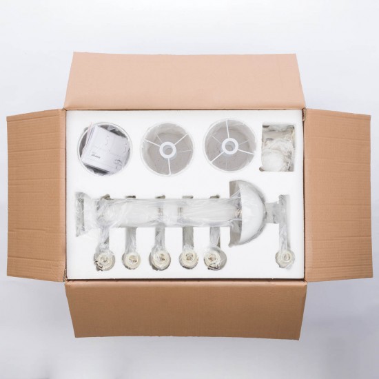 Candelabru Newport 8156 Nowodvorski E14, Alb, Polonia