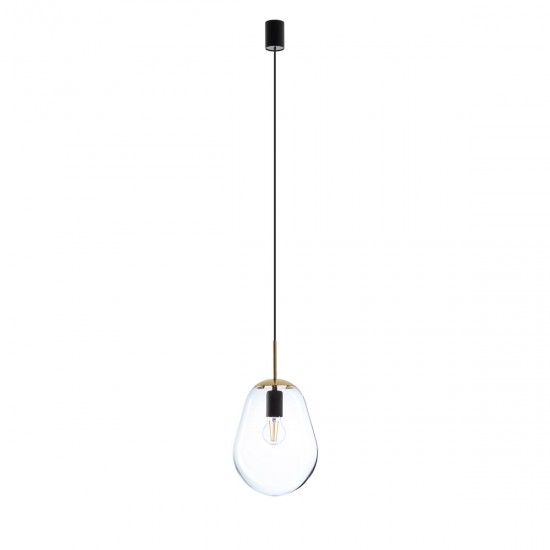 Pendul Pear S 8673 Nowodvorski E27, Transparent, Polonia