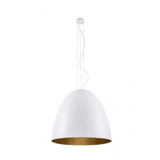 Suspensie Egg L 9023 Nowodvorski E27, Alb, Polonia